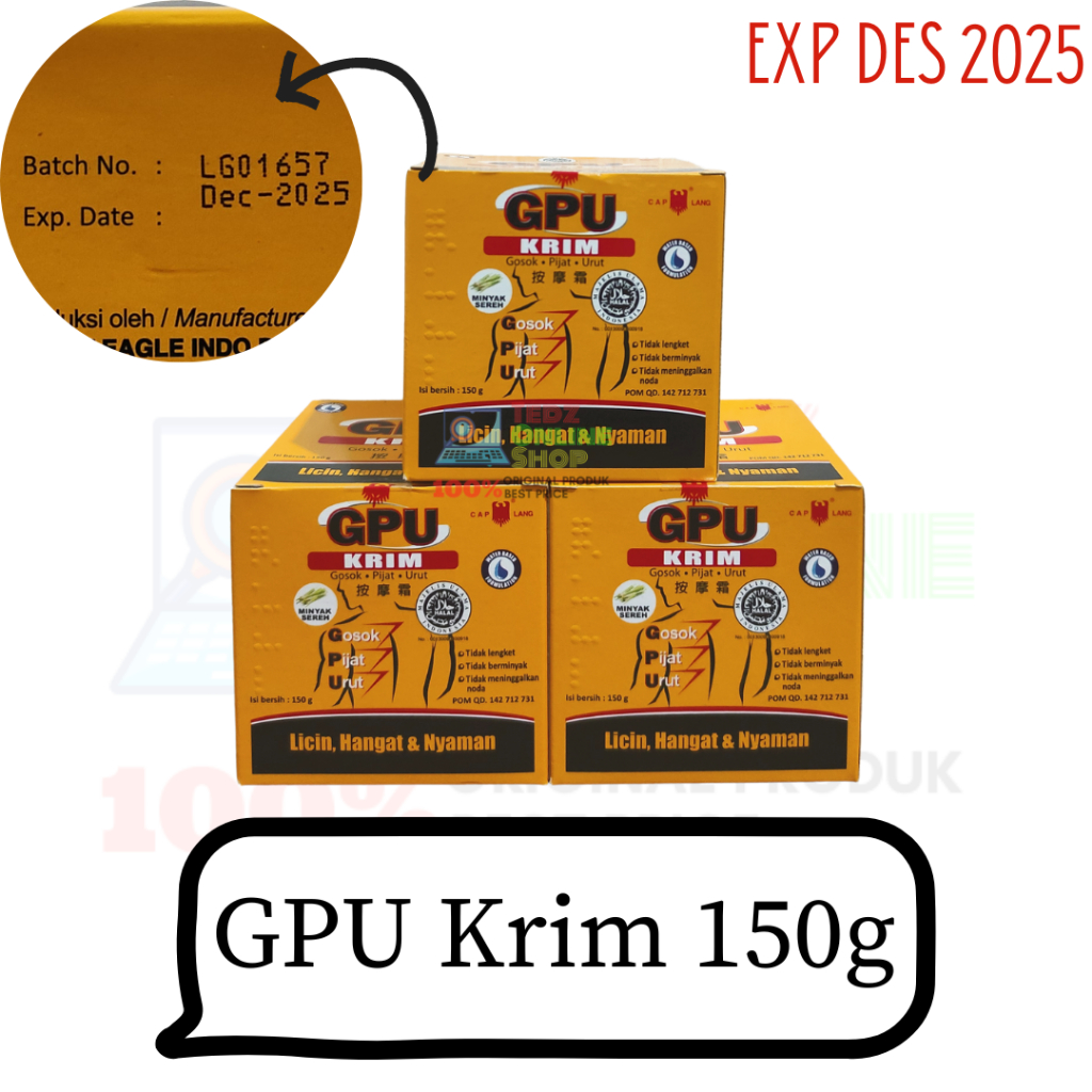 Cap Lang GPU Krim Sereh 150gr