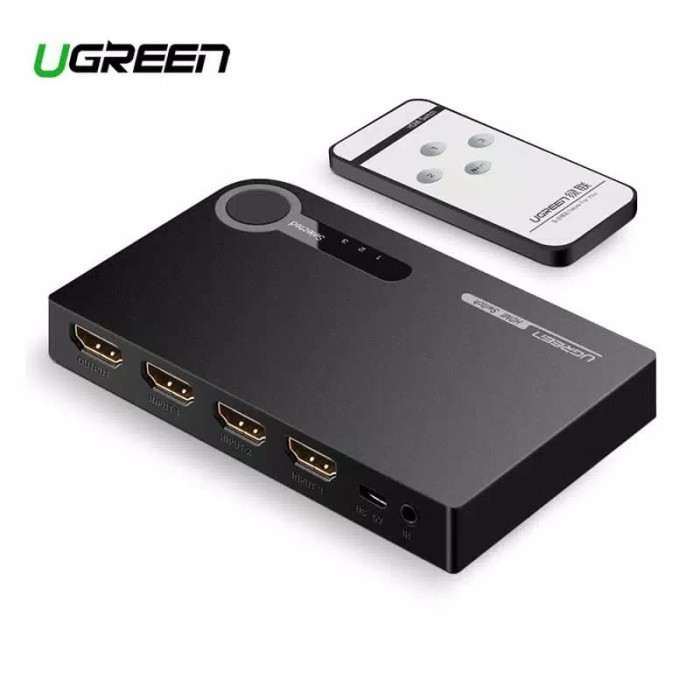 UGREEN HDMI Switcher 3 in 1 Out 4K HD 1080P with Remote 40234 80125