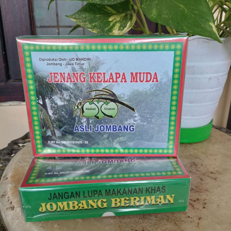 

Bestseller Dodol Jenang Kelapa Muda Oleh-Oleh Khas Jombang isi 24 Biji