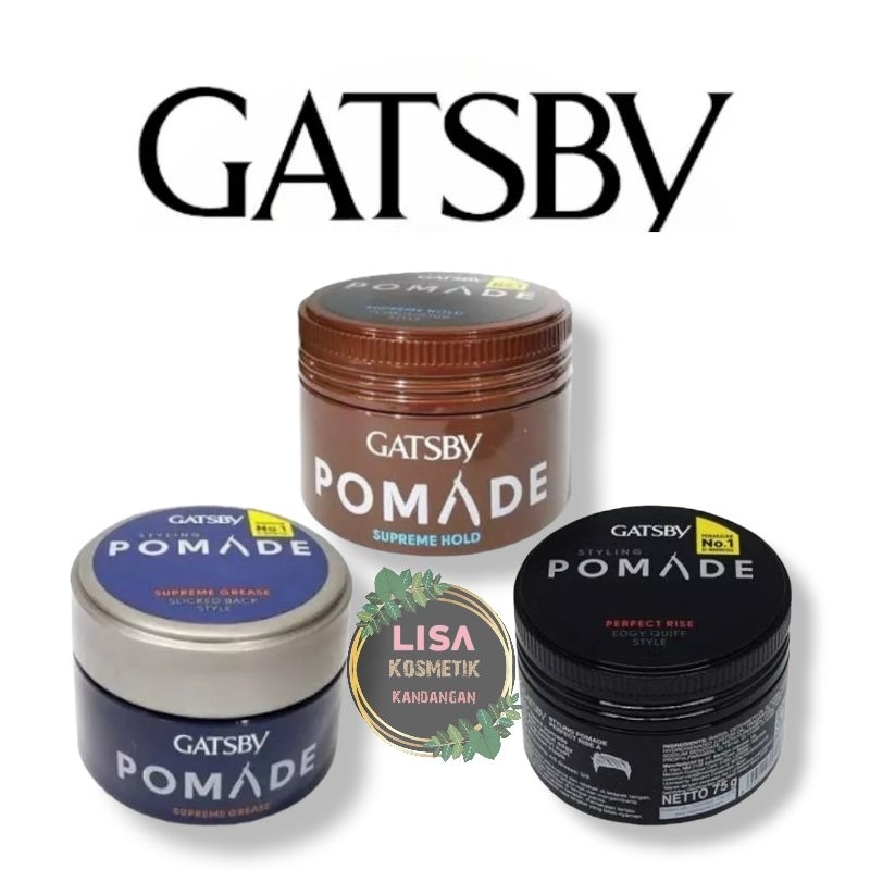 Gatsby styling pomade 75 gr ( besar )