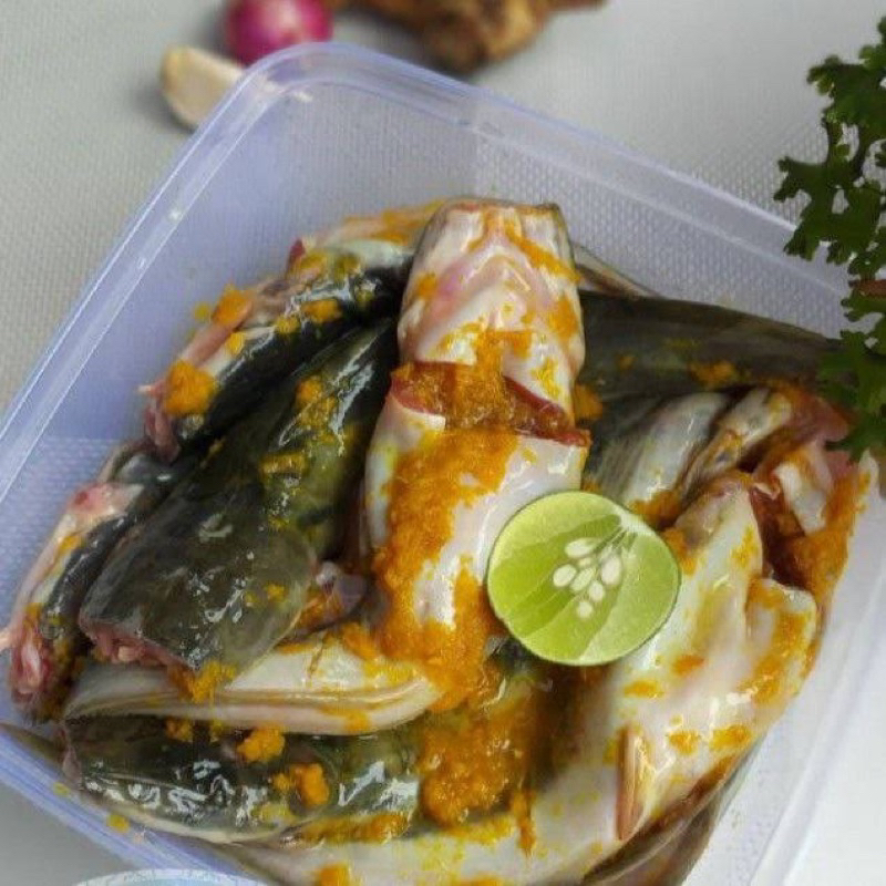 

LELE UNGKEP BUMBU KUNING ISI 8 + SAMBEL