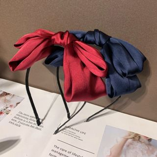 [COD] BANDO KOREA WANITA MODEL PITA SATIN CUTE ALA KOREA BANDO PITA IKAT BESAR BANDO BANDANA WANITA