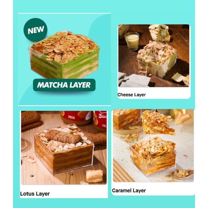 

ALL VARIAN Layer Pastry Box Bittersweet by najla