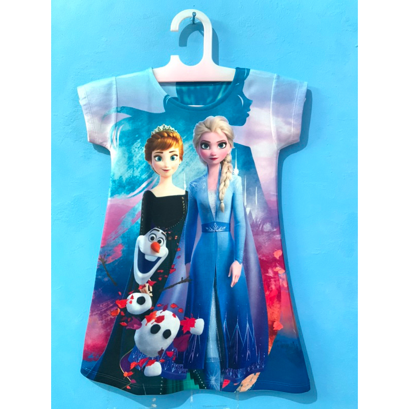 PRELOVED Dress Frozen Anak