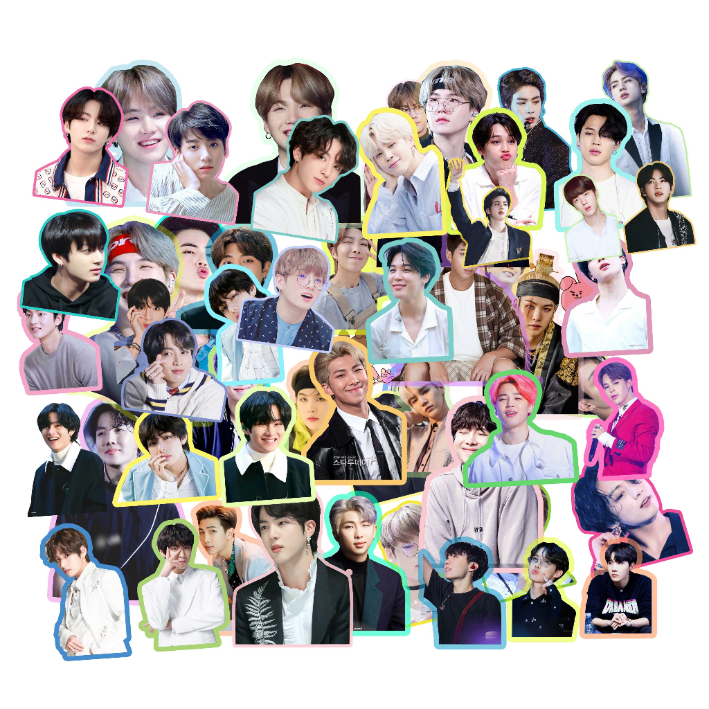 Stiker V Kim Taehyung Sticker Pack Jungkook Jeon Jung Kook JK Kim Tae hyung suga namjoon jhope jimin