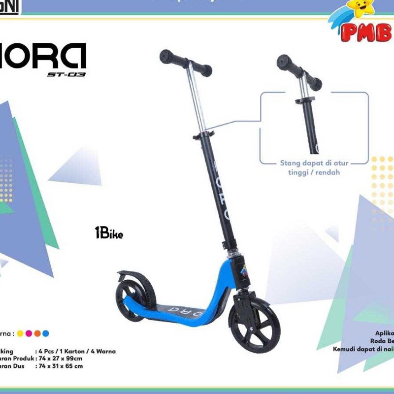 scoter otoped dewasa dan remaja