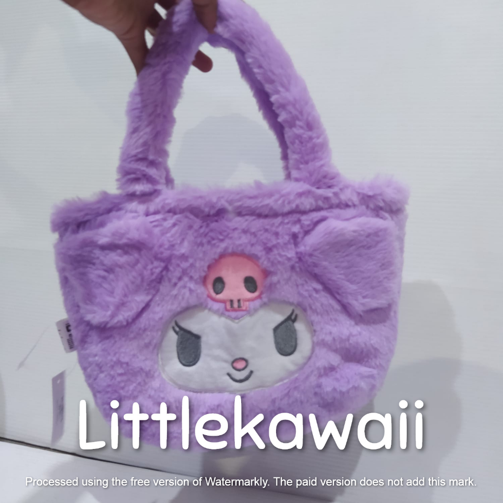 LK/Tas Totte Tenteng Boneka Plush Anak Remaja Fashion Korean Style My Melody Kuromi Cinnamorol Pompompurin Soft Cute Unofficial