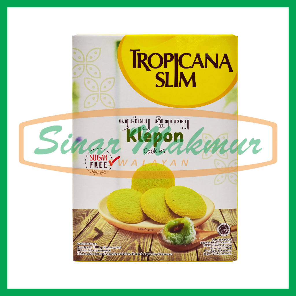 

Tropicana Slim Cookies Klepon 100gr