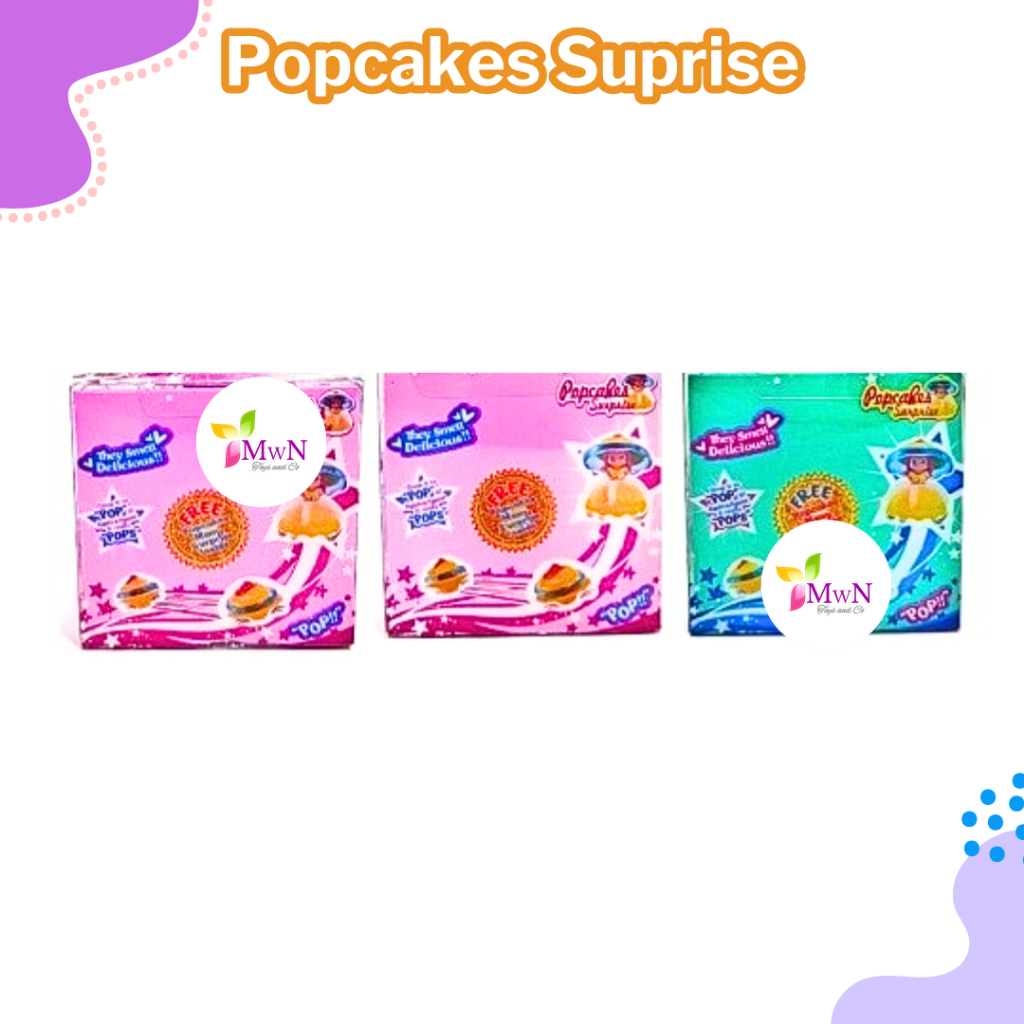 MWN.TOYS Popcakes Suprise - Mainan Kue Boneka