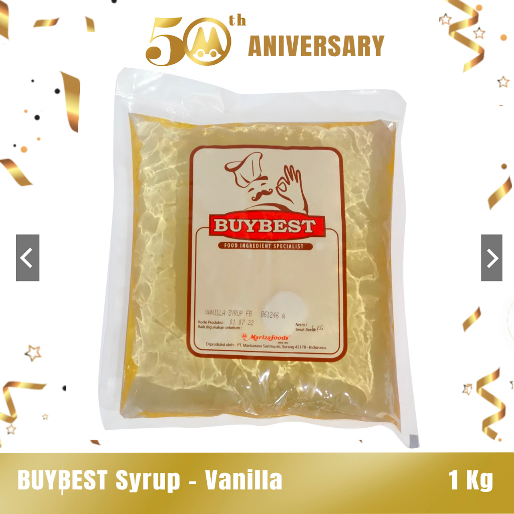 JFB021 - Buybest Vanilla Syrup 1Kg