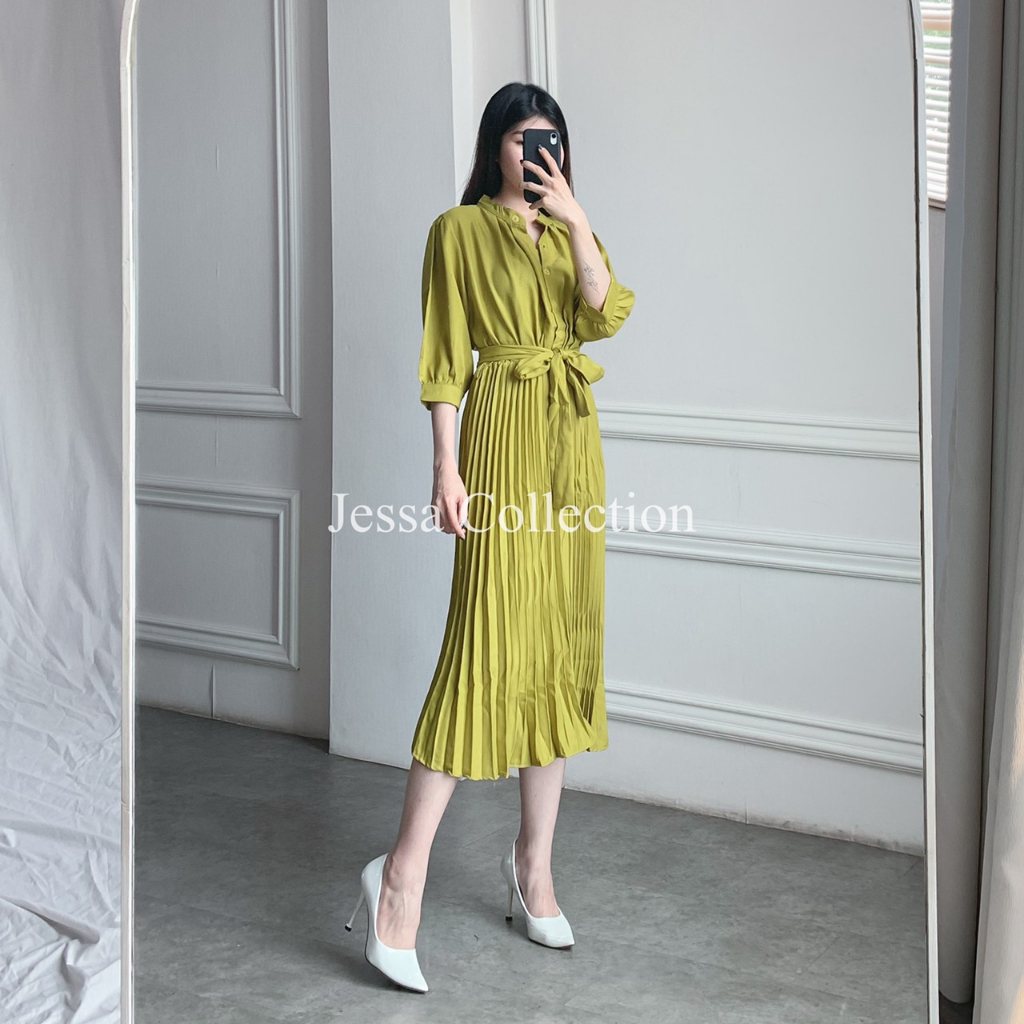 Gania Ribbon Dress LN