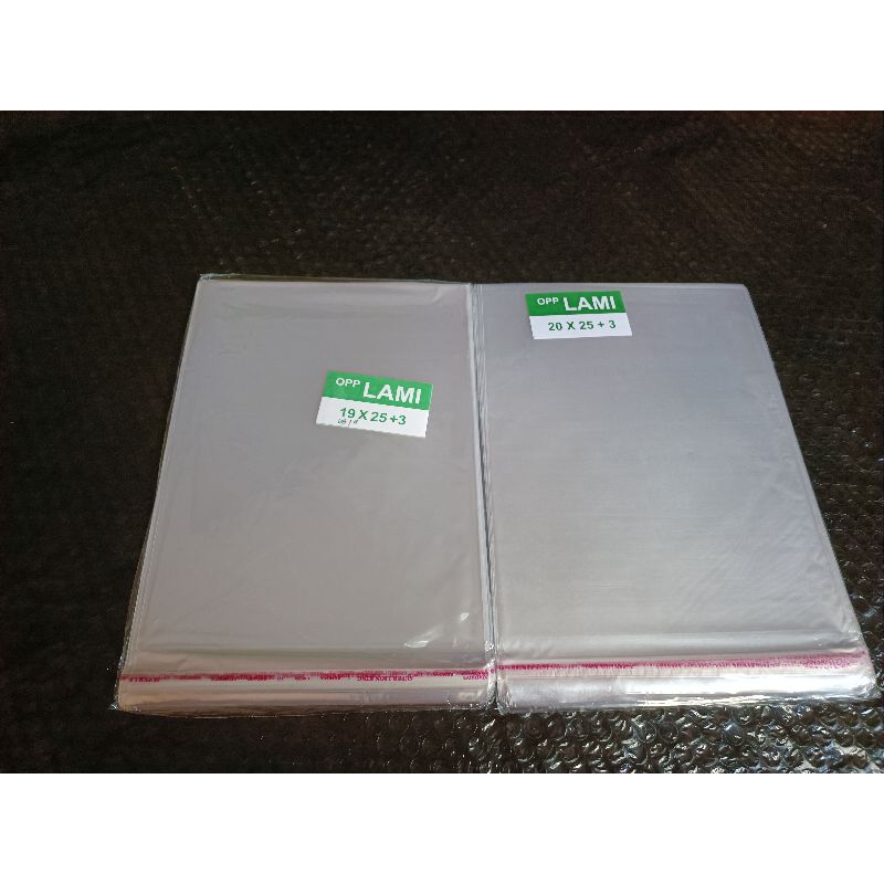 Plastik OPP Lem Bahan Tebal 19x25 Dan 20x25 OPP Lem Plastik Kartu Undangan