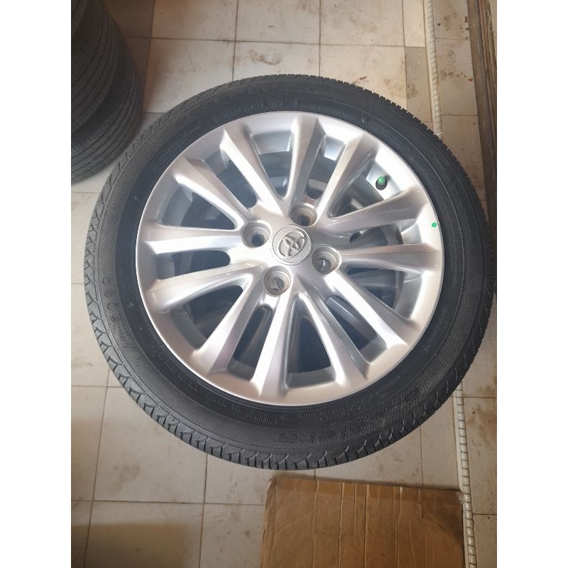 Velg Original Ring 15 Copotan Velg mobil Etios Second Ban Dan Velg Mobil Standar Murah R15 Baut 4x10