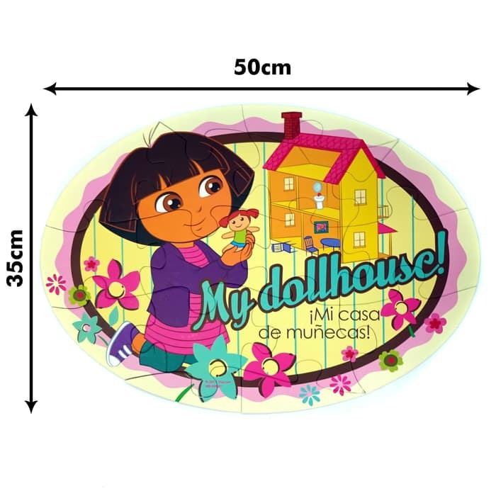 Mainan Puzzle Dora - Puzzle Floor - Dora Puzzle Lantai Uk Besar