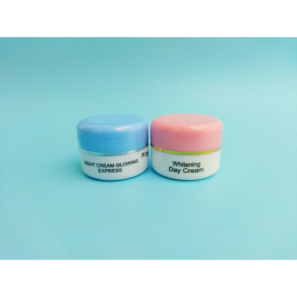 Cream Glowing Express 2in1 Original - Pelembab Wajah - Cream Pemutih - Cream Wajah