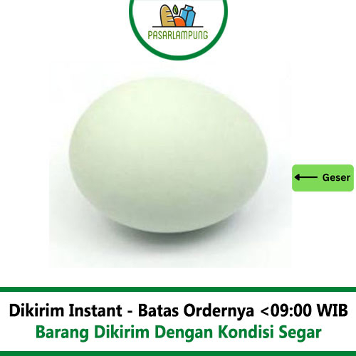 Telur Bebek Mentah Perbutir Pasar Lampung