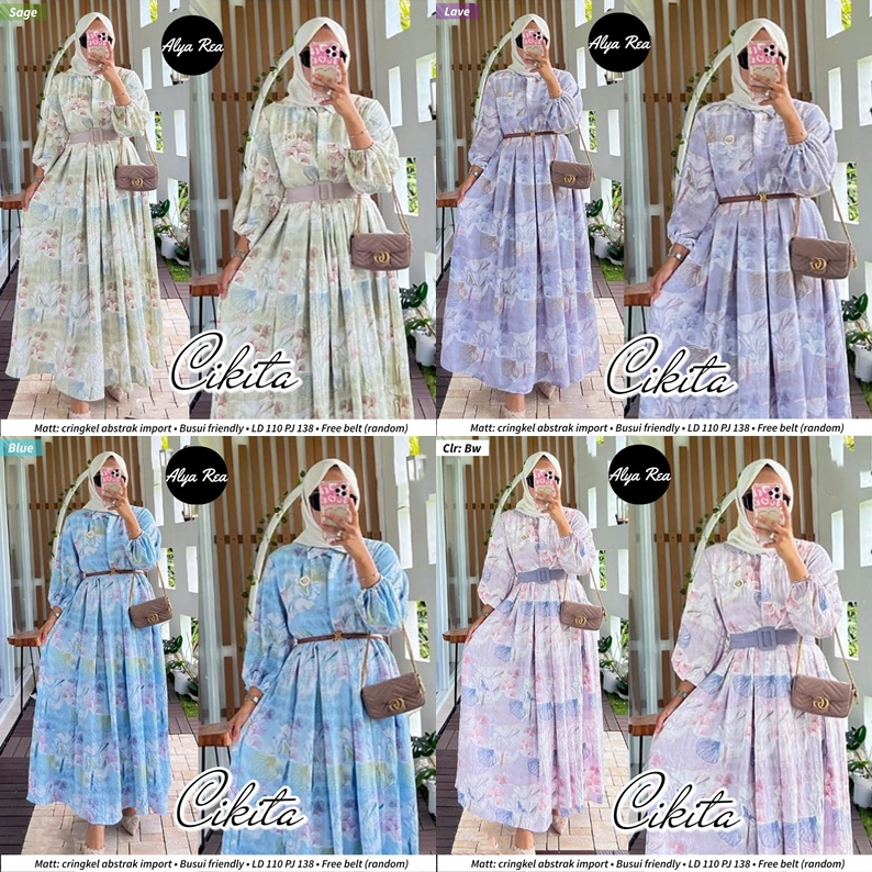 DRESS SILK PREMIUM / 3.10 / WINDA SERUNI MASAYU / LD 146-150 CM / PB 145 CM / ALLSIZE JUMBO FIT TO XXXL / DRESS OVERSIZE / BINTI