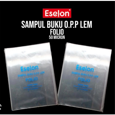 

(1 PACK) SAMPUL BUKU / SAMPUL PLASTIK ESELON FOLIO