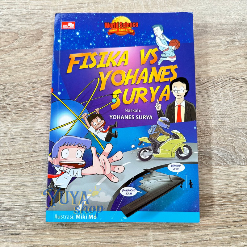 Buku Komik Education Fisika VS Yohanes Surya