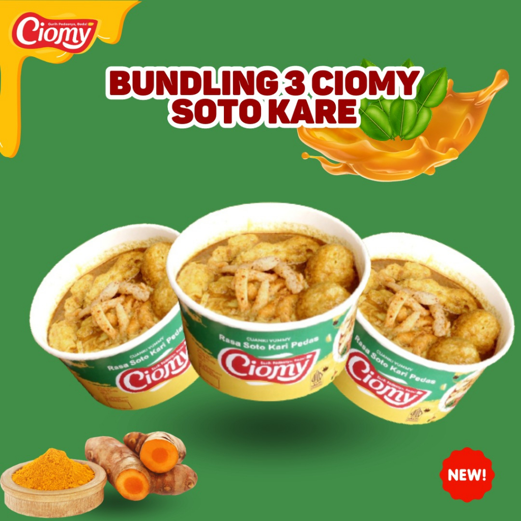 

CIOMY - Paket Bundling 3 Cuanki Kari Ayam