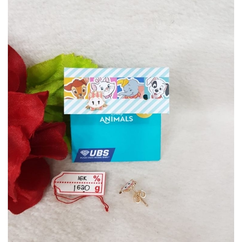 Anting emas 70 kepala kucing