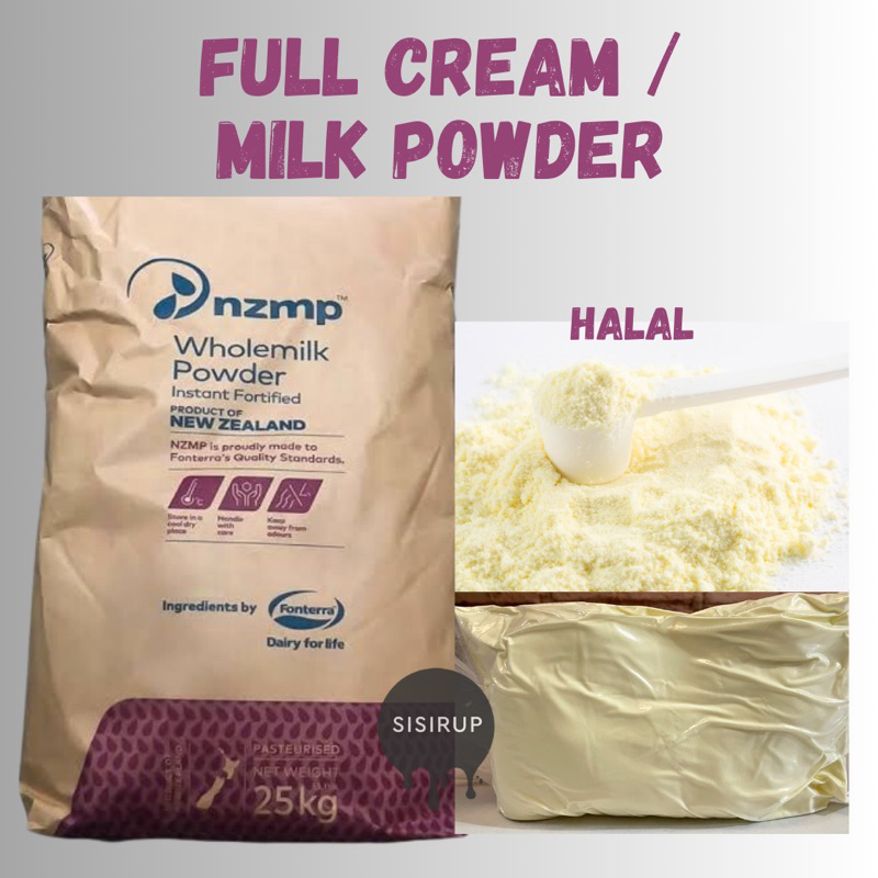 1000 GR Full Cream NZMP 1 KG / Susu Bubuk / Milk Powder HALAL