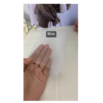 ciput tille hijab lembuut / ciput jilbab kain tille daleman / ciput daleman hjab pengantin / ciput d