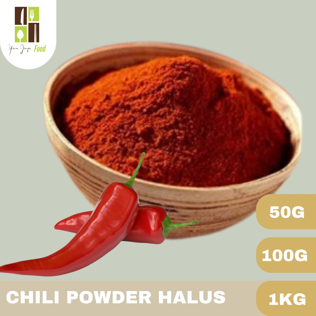 

Chili Powder /Bubuk Cabe Halus/ Bubuk Cabai Merah Kemasan Re-pack 100G/50G