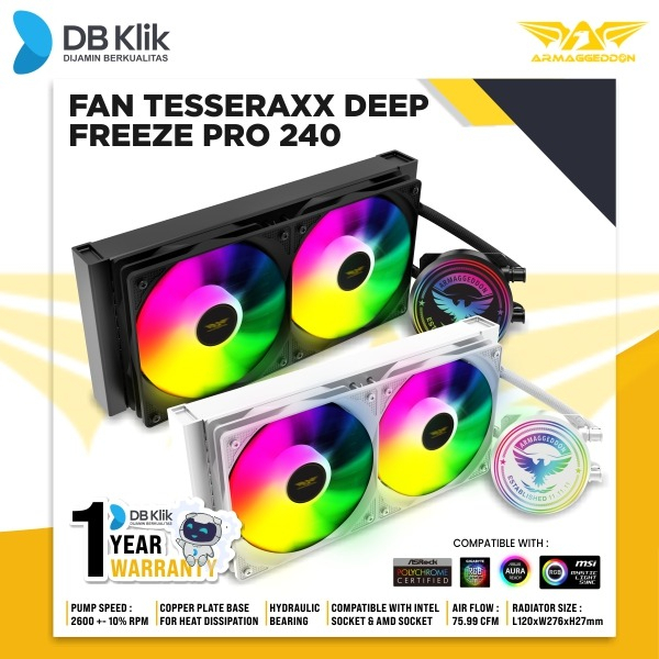 Fan Armaggeddon TESSERAXX DEEP FREEZE PRO 240 - DEEP FREEZE 240