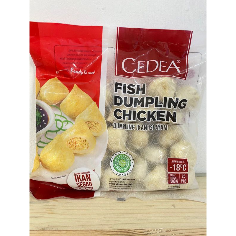 

Cedea Fish Dumpling Chicken 500gr