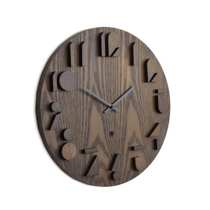 Jam Dinding Kayu Jati Mewah Angka Antik