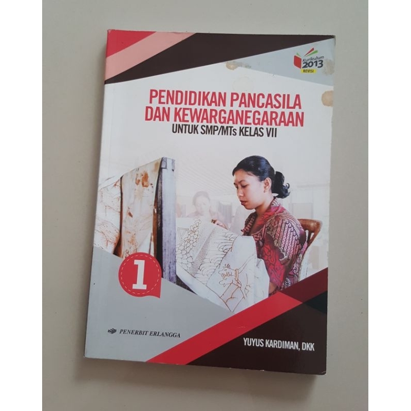 

Buku Pendidikan dan Kewarganegaraan untuk SMP kelas 7