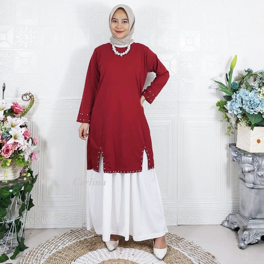 CARLINA GAMIS MUTIARA ASMARA LUCIANA KOMBINASI MAXY WANITA