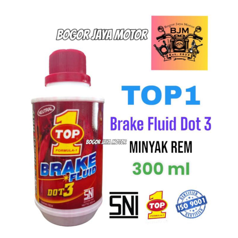 TOP1 BRAKE FLUID 300ML MINYAK REM TOP1 300 ML MINYAK REM TOP 1 MURAH MINYAK REM TOP1 MURAH MINYAK RE