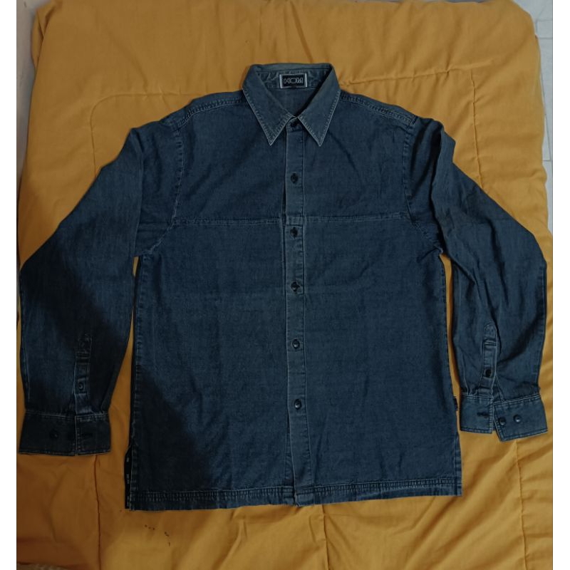 Flanel semi denim vintage, Outer semi denim  vintage, Jaket semi denim vintage