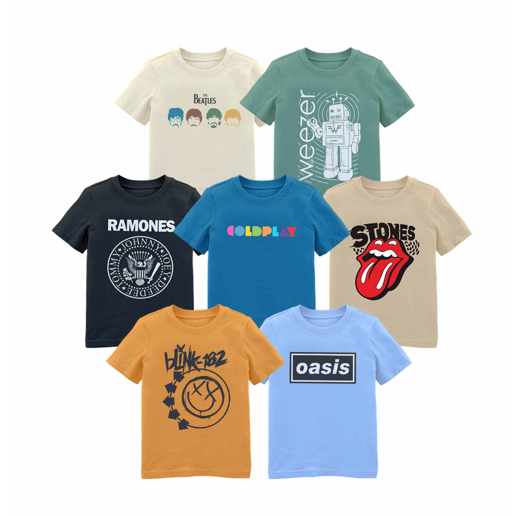 KAOS ANAK BAND SERIES 1-1OT