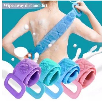 Sikat Punggung Badan Silikon Sikat Punggung Silikon Alat Gosok Punggung Sikat Mandi Silikon