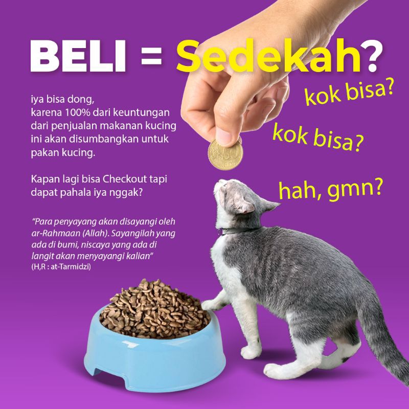 Bolt Makanan Kucing