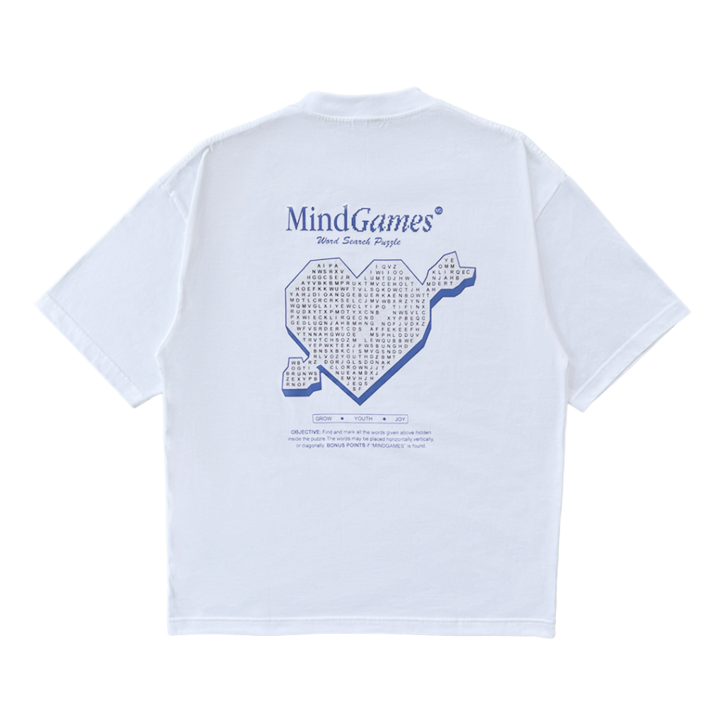 Oversized T-Shirt - Word Search Puzzle