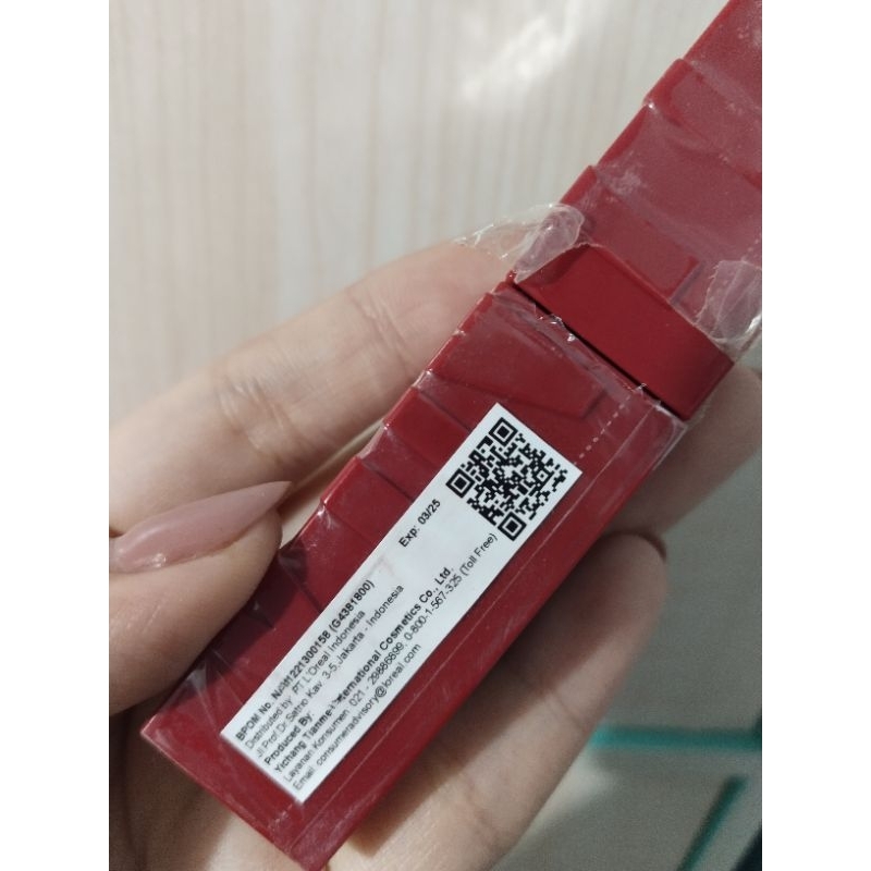 PRELOVED MAYBELLINE VINYL INK WICKED 50