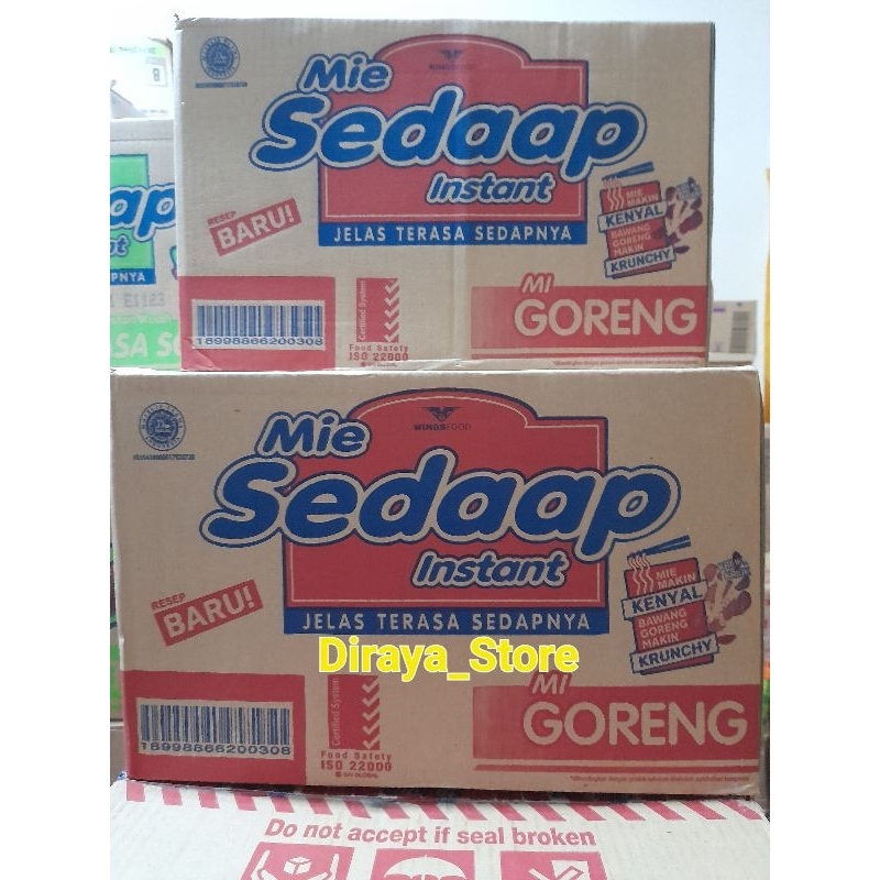

Mie Sedap Goreng 40 x 90gr