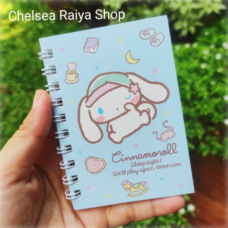 

Memo Notes Mini Sanrio Cinnamoroll 7,3x10,5cm Cinamorol Cinamoroll Cinnamonroll Kawaii Original Japan