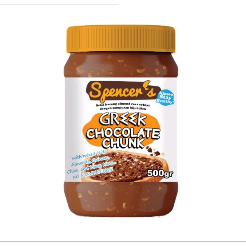 

Spencer's Chia Spread Greek Chocolate Chunk 500 gr