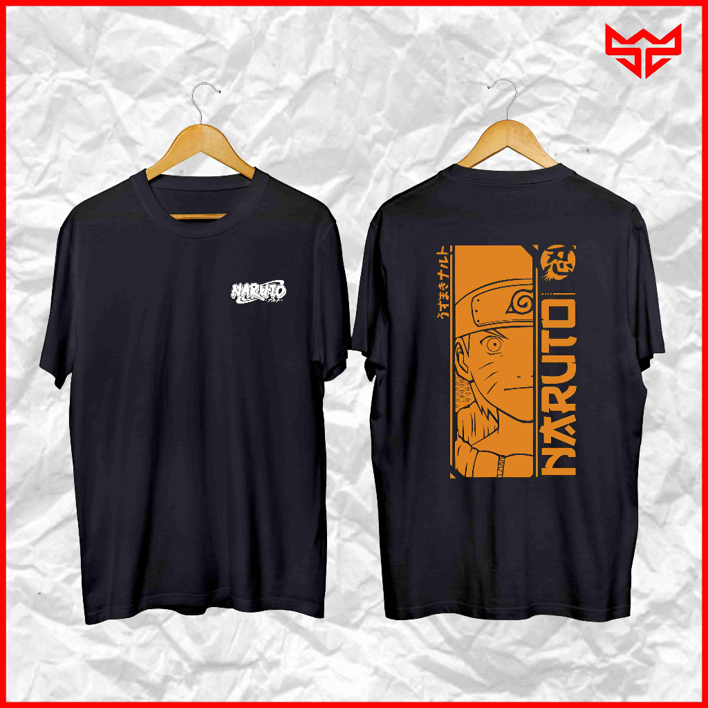 Baju Kaos Sablon Custom Anime Naruto Series