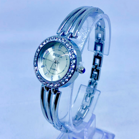 BISA COD !! jam tangan wanita rantai fashion polos jam cewe remaja dewasa kekinian terbaru terlaris mewah harga terjangkau murah meriah berkualitas import BONUS BATERAI CADANGAN