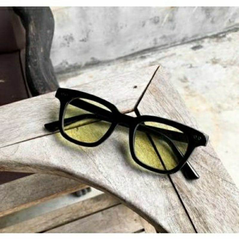 kacamata Vintage Vincent purple-Kuning
