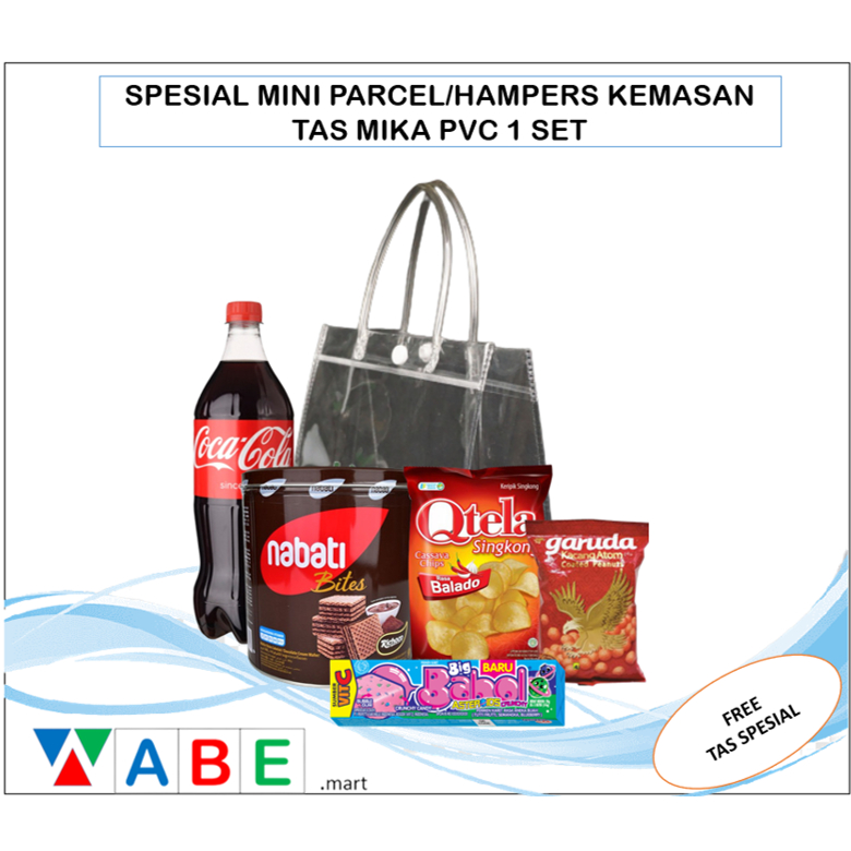

[H.6] MINI PARCEL/HEMPERS KEMASAN TAS ISI SNACK DAN MINUMAN