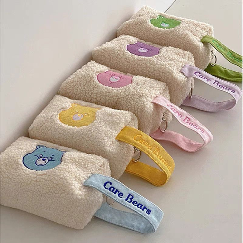 Care Bears Korean Premium Pouch Cute Cartoon / Makeup Pouch Makeup Travel Serbaguna Lucu / Aesthetic Pouch Pencil Case / Kotak Pensil Anak Lucu