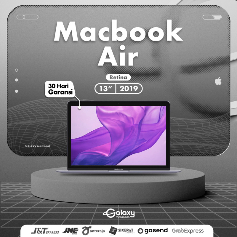 Macbook Air Retina 2019 13 Inch Core i5 128gb 256gb 512gb Second Original Bergaransi