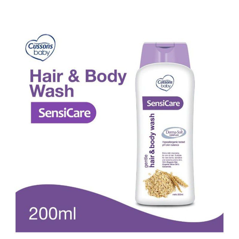 Cussons Baby Sensicare Gentle Hair & Body Wash